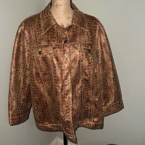 Ruby Rd Jacket-plus size